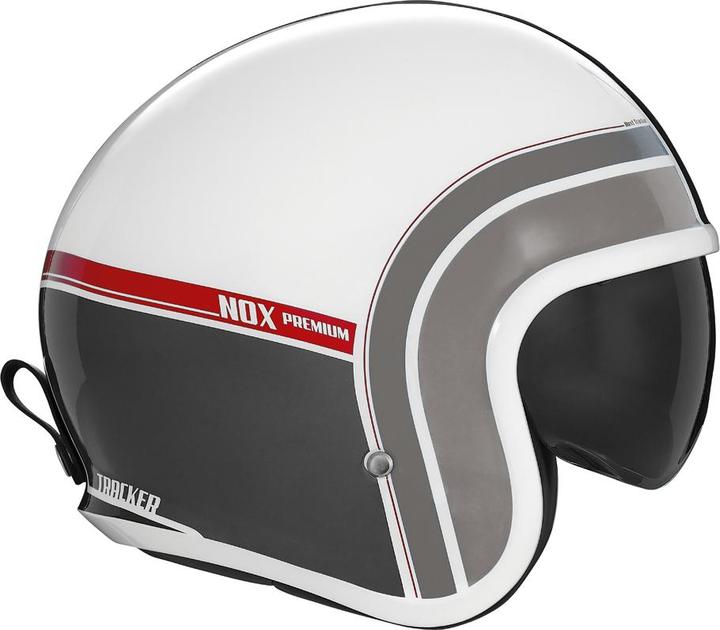 Nox Premium jet motorcycle helmet next traker (57 - 58 cm, M)