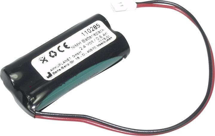 Produktbild XCell NiMH Akku passend für Minolta Jaundice Meter JM103 2,4 Volt 0,60 Ah CE Konform (600 mAh)