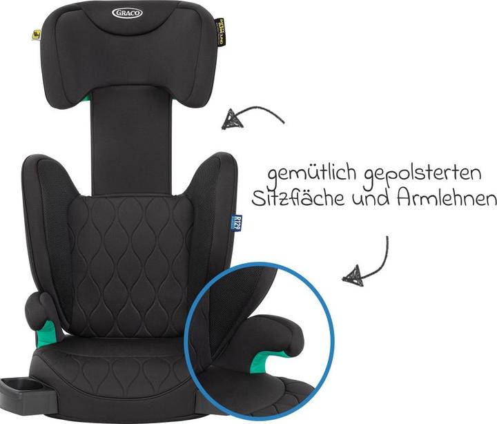 Actual product image Graco Affix (Child seat, ECE R129/i-Size Standard)