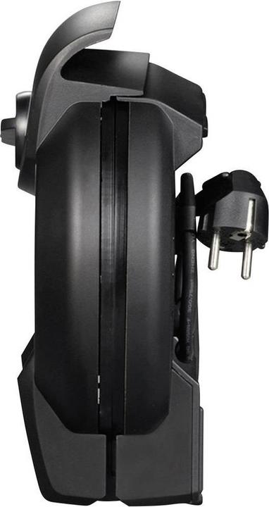 Actual product image Severin 2103 stainless steel brushed-black, 1300 W, heart-shaped, number of wafers 5