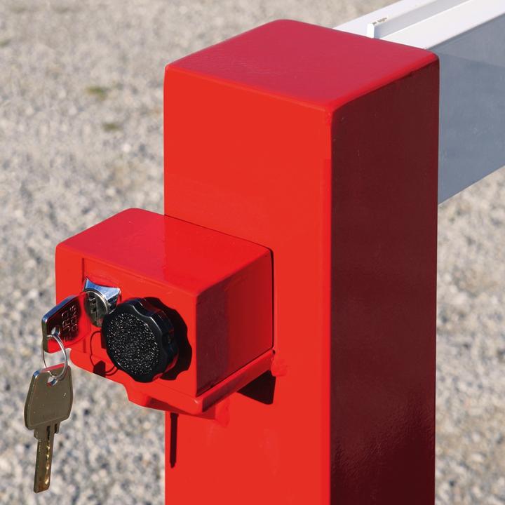 Actual product image Moravia COMPACT gate barrier 3000 barrier width 2 leaves à 1750 mm, ALU-tree (90x60)