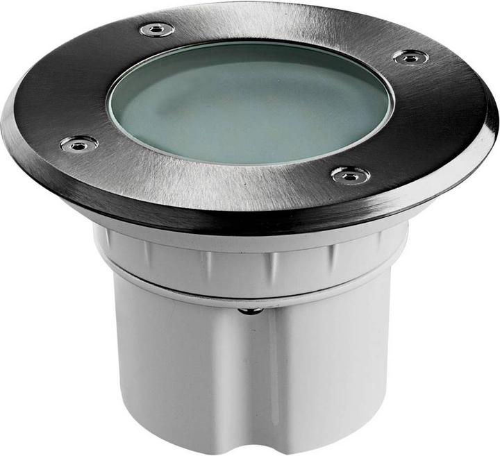 Actual product image Heitronic LED recessed floor spot Messina 9W 3000K IP65 550lm 90° (550 lm, IP65)