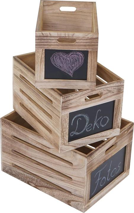 Produktbild JOHN316 Set Holzkiste (24 x 30 x 40 cm)