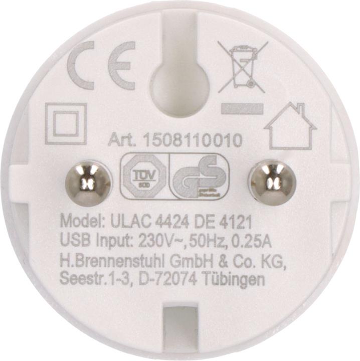 Produktbild Brennenstuhl Steckdoseneinsatz USB C 2,4A (1 x, CEE 7/3)