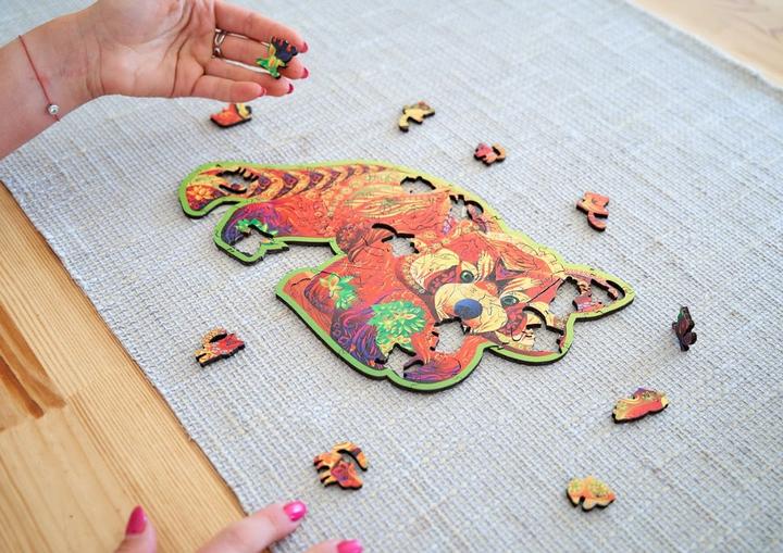 Image du produit Creatif wood PZ BOIS - LE PANDA ROUX - 104PCS - XS (104 pièces)