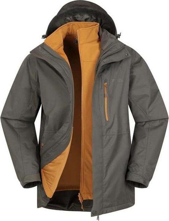 Immagine prodotto Mountain Warehouse Bracken Extreme Giacca Impermeabile 3 In 1 Uomo (XS)