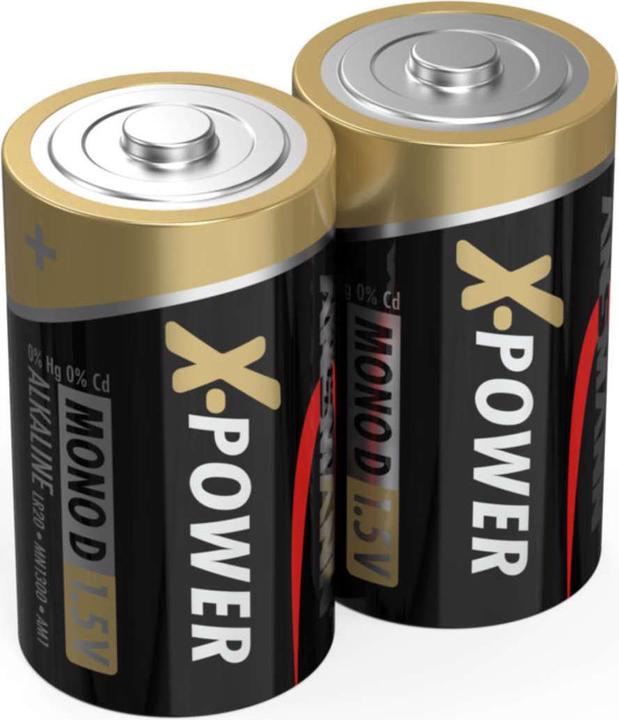 Actual product image Ansmann X-Power (2 pcs., D)
