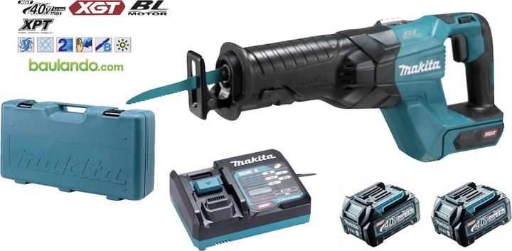 Produktbild Makita XGT JR001GD201 Akku-Reciprosäge 40VMAX