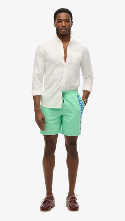 Image du produit Superdry 43,2 cm Sport-Badeshorts mit Grafik (M)