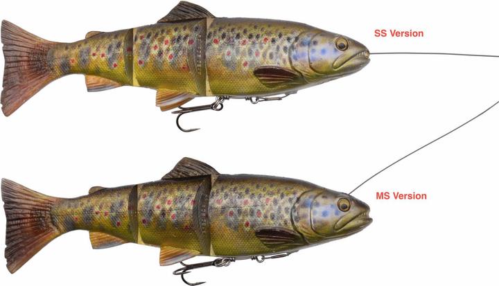 Produktbild Savage Gear 4D Line Thru Trout en Albino MS (20 cm)