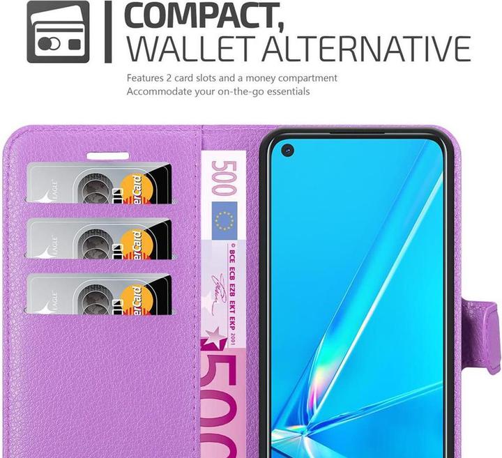 Image du produit Cadorabo Book avec fonction stand Cover (Oppo A92)