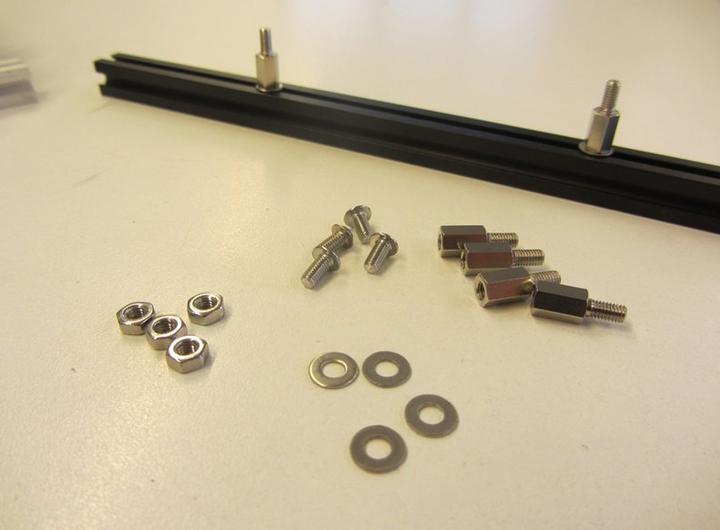 Image du produit MakerBeam Standoffs ou entretoises (Divers, Projets Makerbeam, Kit de construction)