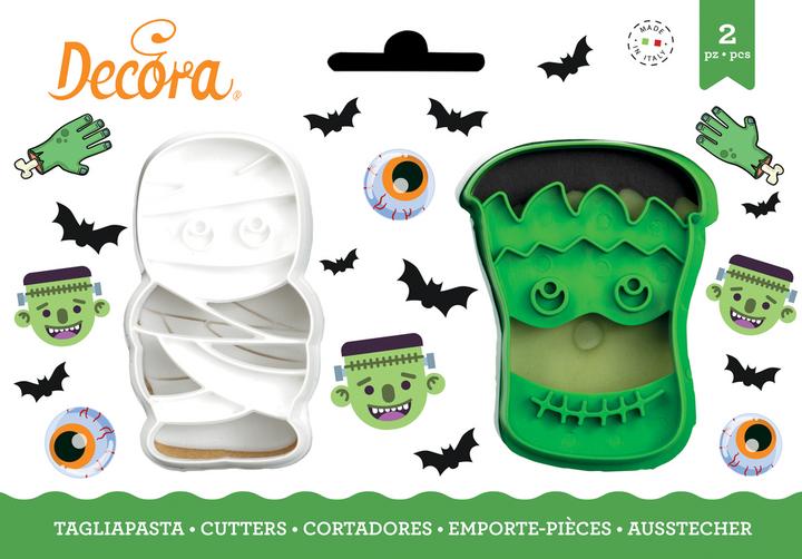 Produktbild Decora Präge- & Ausstecher Set Monster