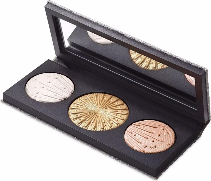 Actual product image MAC Cosmetics Flashing Ice Extra Palette (Pink, Gold, Highlighter)