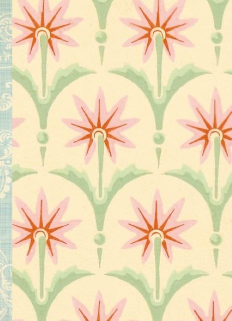 Image du produit Dangereusement beau carnet de notes grand - motif fleur d'étoile (Blanc, Couverture rigide)