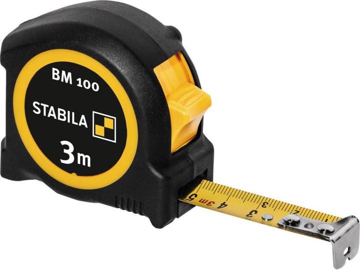 Actual product image Stabila Pocket tape measure BM 100, metric scale (Metric)