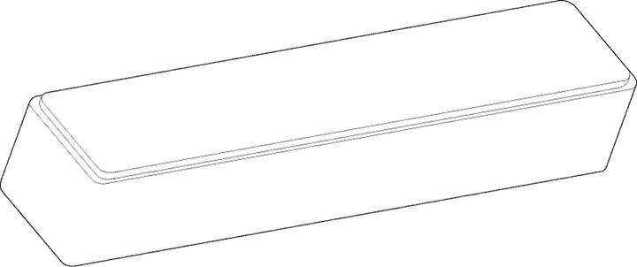 Actual product image Geze Cover caps TS3000 V, silver (Indoor)
