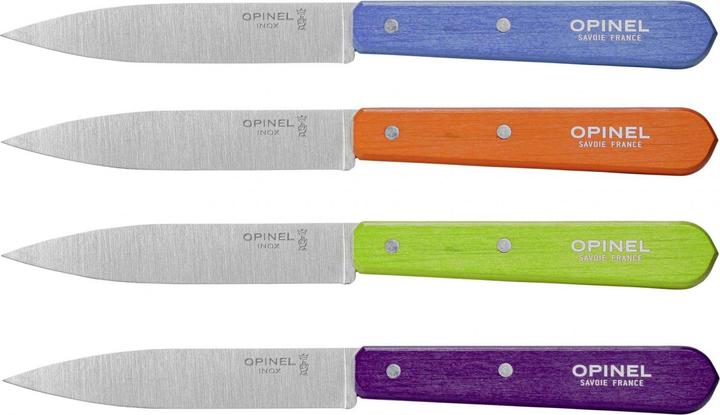 Produktbild Opinel Küchenmesser-Set No. 112 4-teilig farbig (9.50 cm)