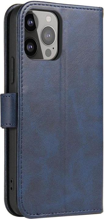 Actual product image Hurtel Back panel cover Magnet Case with Flip for Samsung Galaxy A56 - Blue (Samsung Galaxy A56)