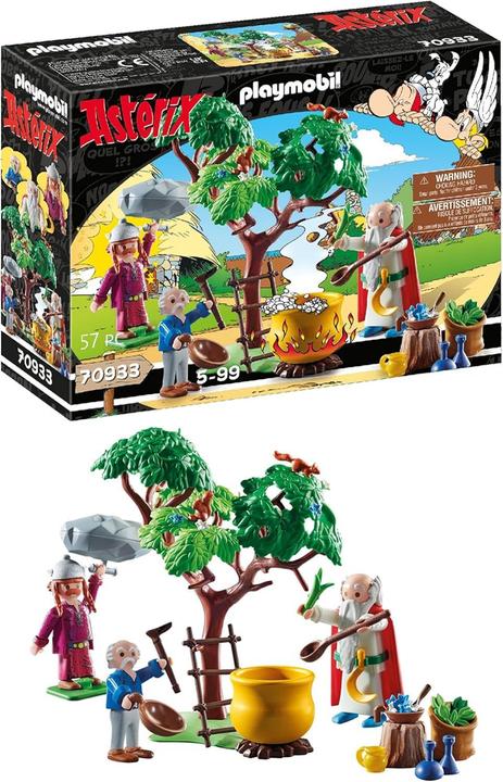 Actual product image Playmobil Getafix with magic potion (70933, Playmobil Asterix)
