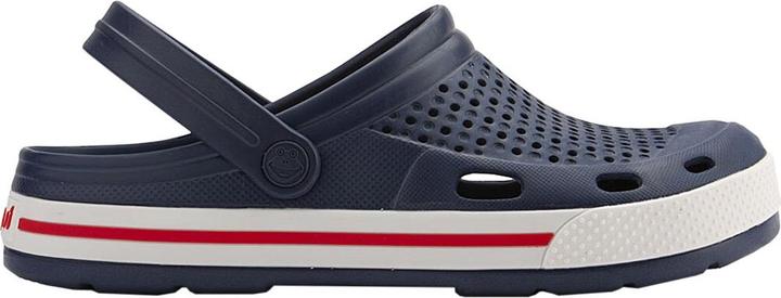 Coqui Damen-Clogs Lindo marineblau-weiss 6413-100-2132 40 (40)