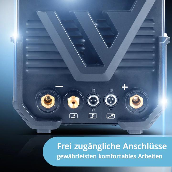 Actual product image Stahlwerk Shielding gas welder AC/DC TIG 200 Pulse Pro Digital Fully equipped