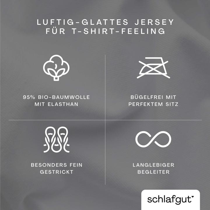Produktbild schlafgut Knitted Jersey (Duvetbezug, 140 x 200 cm)