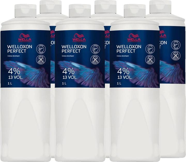 Produktbild Wella Welloxon Perfect Creme Developer 6er Set 4 % - 13 Vol.