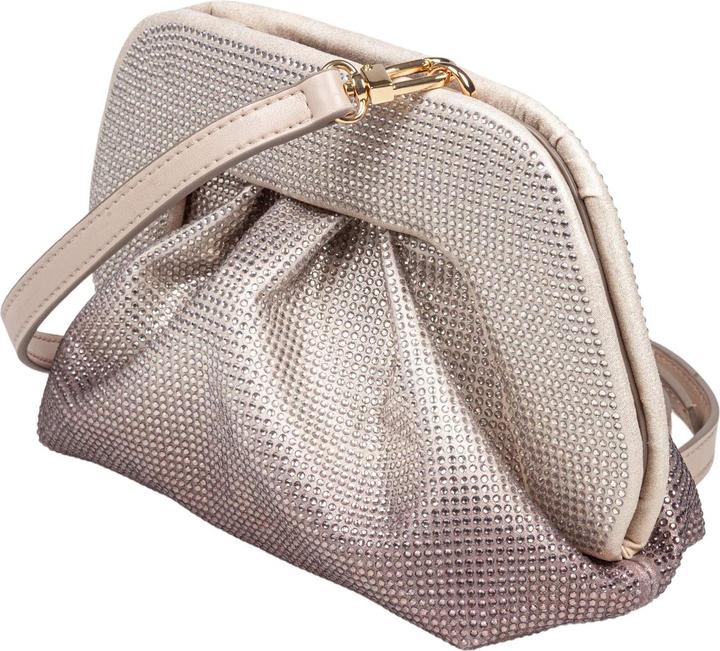 Immagine prodotto Themoirè fabric clutch bag with rhinestones applied