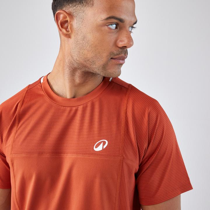 Immagine prodotto Kuikma Herren Tennis T-Shirt kurzarm - Dry Gaël Monfils braun (M)
