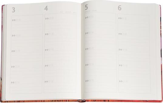 Produktbild Paperblanks 5 Jahres Snapshot Kalender Mutter RotkehlchenUltra5JR (Liniert, Harter Einband)