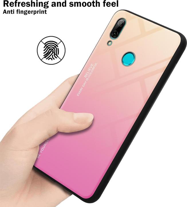 Immagine prodotto Cadorabo Copertura in vetro TPU 2 colori (Huawei P Smart+ (2019))