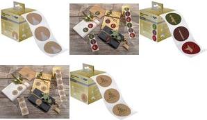Produktbild Sigel Weihnachts-Sticker "Cut-out style", auf Rolle