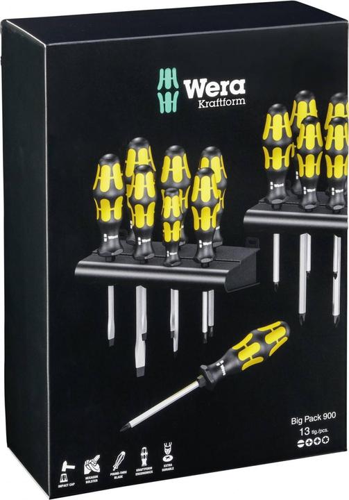Produktbild Wera Kraftform Big Pack 900 (Torx (TX))