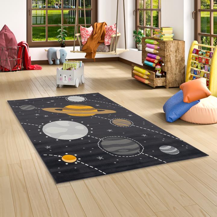 Produktbild Pergamon Kinderteppich Passion Kids Planeten (200 x 290 cm)