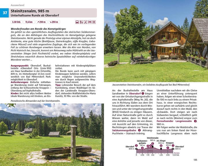 Produktbild Wandern zu Almen & Hütten - Salzkammergut (Deutsch, Franz Hauleitner, 2024)