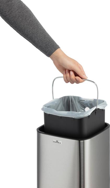 Immagine prodotto Durable NO TOUCH - Cestino dei rifiuti (6 l)