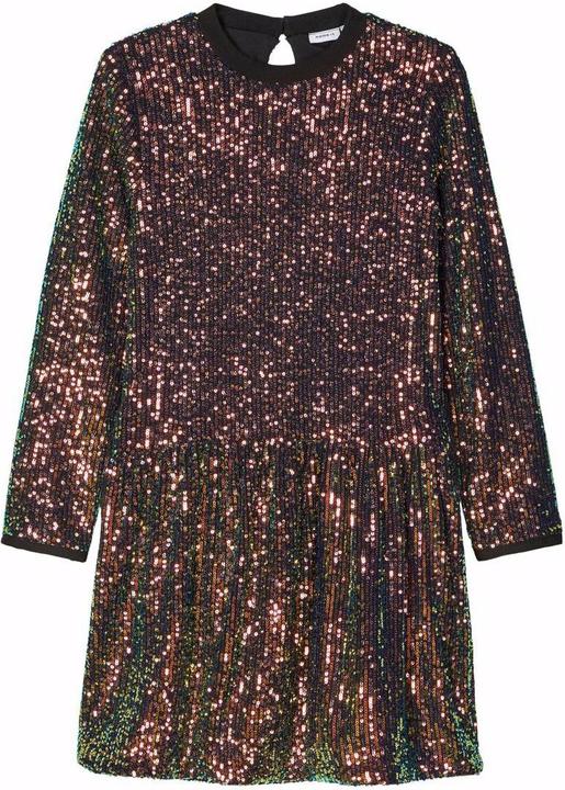 Immagine prodotto Name it Abito con paillettes a manica lunga (146)