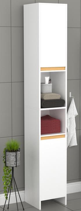 Produktbild VCM Badmöbel Badschrank Hochschrank Malira (30 x 30 x 189 cm)