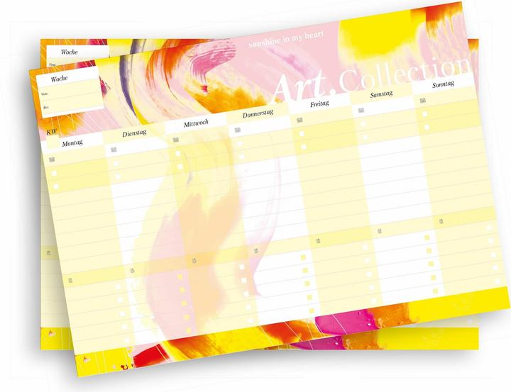 Actual product image Wirth:Sunshine in my Heart notepad 2