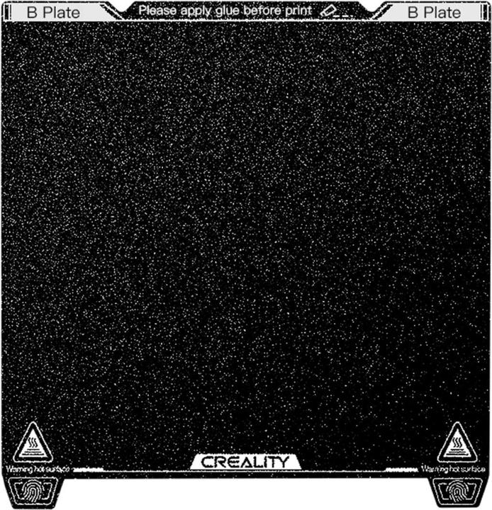 Actual product image Creality K1 Max (Plate, Printing bed)