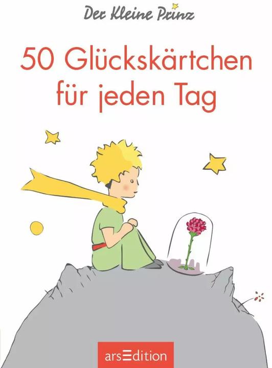 Produktbild Der Kleine Prinz. 50 Glückskärtchen für jeden Tag (Deutsch, Antoine de Saint-Exupéry, 2020)