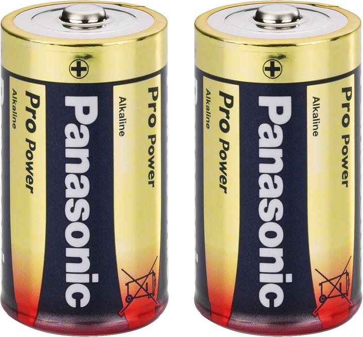 Produktbild Panasonic Pro Power (2 Stk., D, 1200 mAh)