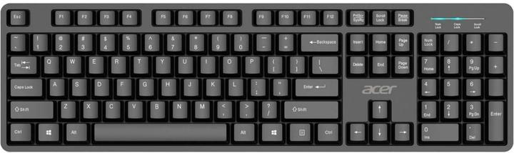 Actual product image Acer Keyboard 100 USB black USB, incl. numeric keypad, black (German keyboard layout) (DE, Cable)