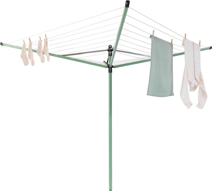 Image du produit Brabantia Lift-O-Matic 50 M - tube de 45 mm avec ancrage au sol en métal (50 m)