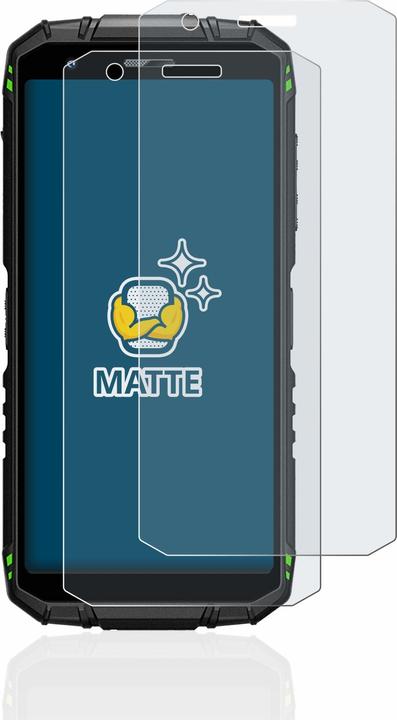 Actual product image BROTECT Anti-glare screen protector matt (2 Piece, Doogee S41 Pro)