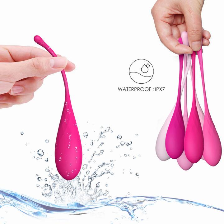 Actual product image Leslie Kegel Fit Pelvic Muscle Training Set 6 pieces (50 -130 g)