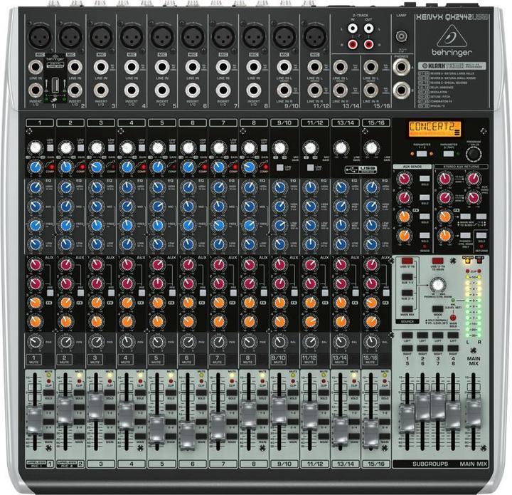 Image du produit Behringer Xenyx QX2442USB (Studio et mixeur live)