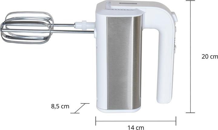 Produktbild Unold Handmixer mit Rührschüssel Hannah weiss (500 W)
