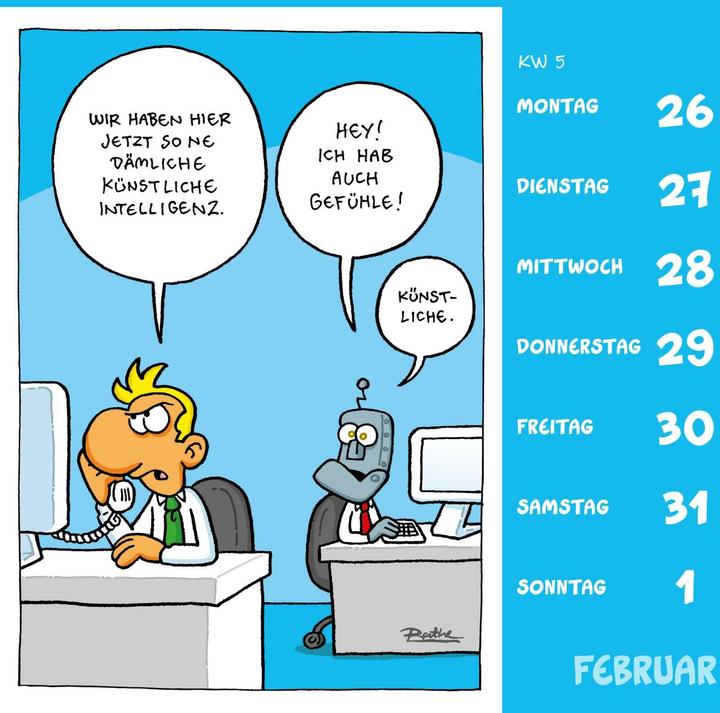 Produktbild Shit happens! Postkartenkalender 2026 (Deutsch)